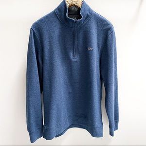 Vineyard Vines MD Quarter Zip Dark Blue Heavy Shirt